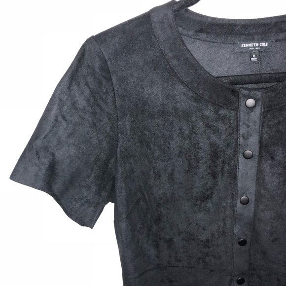 ✨Kenneth Cole✨ Black Velvet Dress - Picture 3 of 4